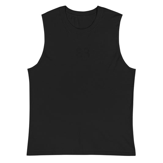 Black Tank Muscle Shirt